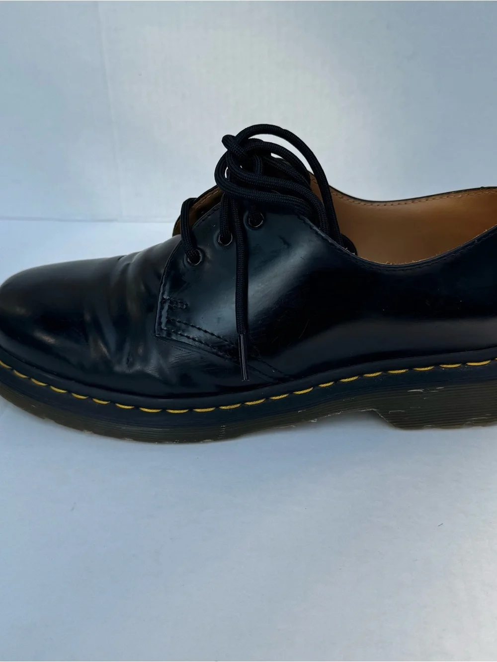 Dr. Martens 1461 Black Smooth Leather Oxford Shoes Men’s 8 Women’s 9